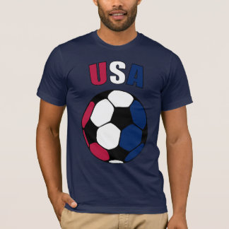 USA Footy (dunkel) T-Shirt