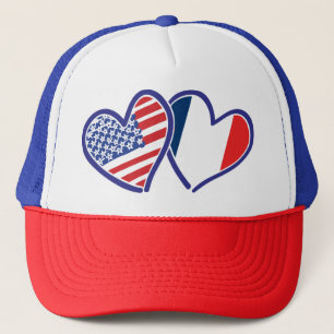 USA - Frankreich - Liebe Truckerkappe
