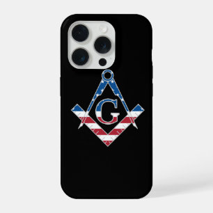 USA Freimaurer-Symbol iPhone 15 Pro Hülle