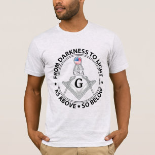 USA Freimaurerzeichen T-Shirt