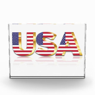 USA für Foto-Flaggen der USA Fotoblock