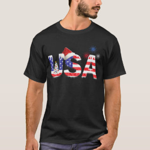 USA für Weihnachten T-Shirt