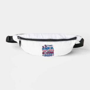 USA Fußball 2026 Fußball Fett Land Typografie Tra Bauchtasche