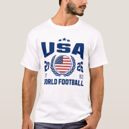 USA Fußball 2026 Weltfußball T-Shirt