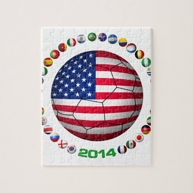 USA-Fußball 5332 Puzzle (Vertikal)