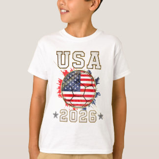 USA Fußball - American Football Kinder Fan Geschen T-Shirt