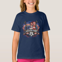 USA-FUSSBALL-FAN | Amerikaner  T-Shirt