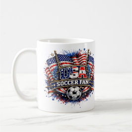 USA-FUSSBALL-FAN | Amerikanisch  Kaffeetasse
