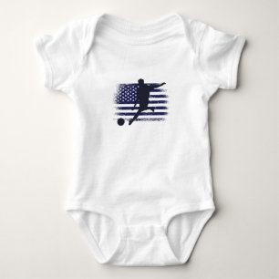 USA Fußball Fan Jersey Shirt Amerikanische Flagge