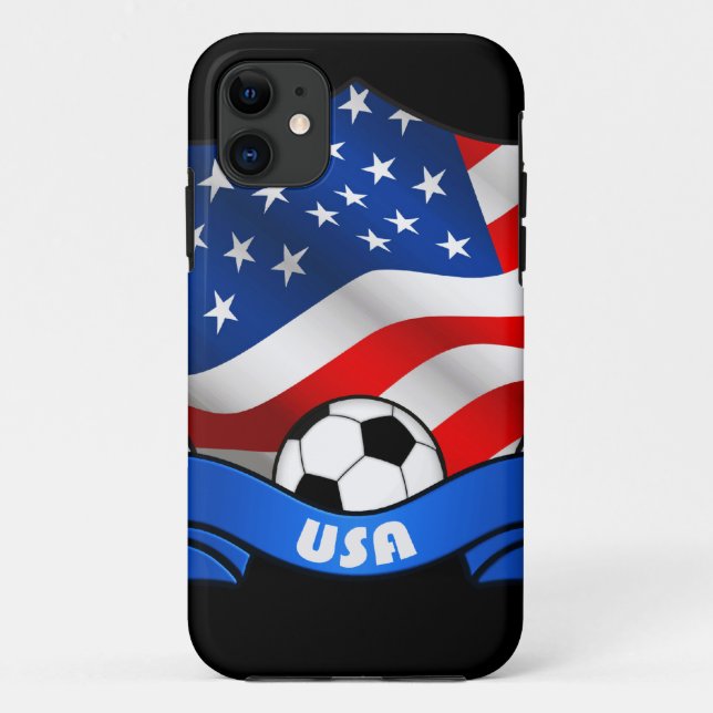 USA-Fußball iPhone 5 Hülle (Rückseite)