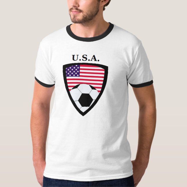 USA-Fußball T-Shirt (Vorderseite)
