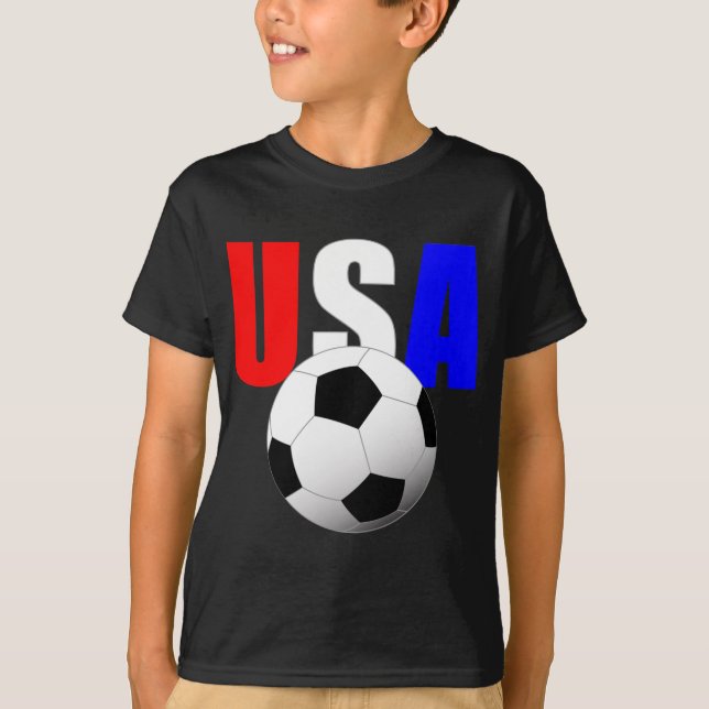 USA-Fußball T-Shirt (Vorderseite)