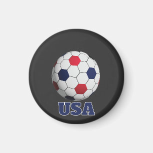 USA Fußball-Wurfkissen Magnet