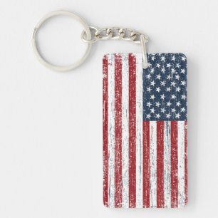 USA Geburtstag Amerika 1776 bis 2026 Flagge Patrio Schlüsselanhänger