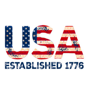 USA gegründet 1776 T-Shirt