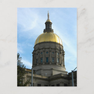 USA - Georgien - Atlanta - Die Hauptstadt Staat Postkarte