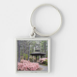 USA, Georgien, Pine Mountain. Ein Gazebo unter Schlüsselanhänger