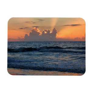 USA, Georgien, Tybee Island, Tybee Island Beach Magnet