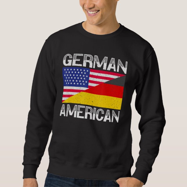 USA Germany Flag German American Von Steuben Day 2 Sweatshirt (Vorderseite)