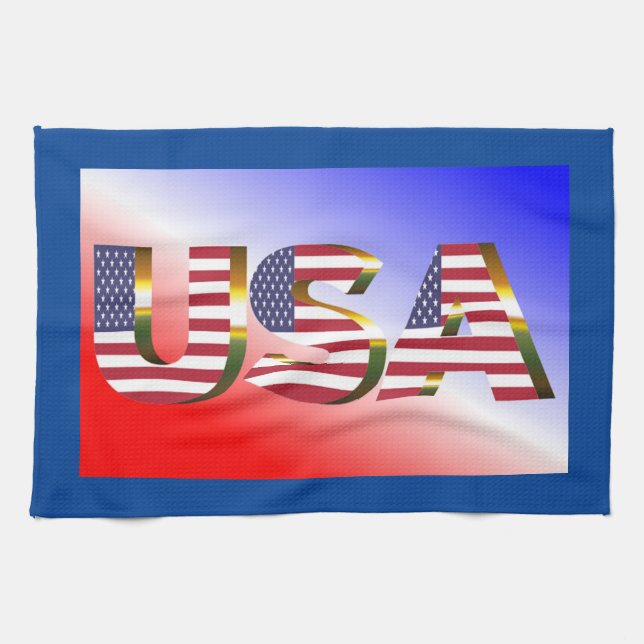 USA GESCHIRRTUCH (Horizontal)