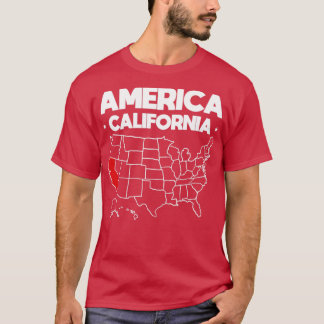 USA gift California Staat T-Shirt