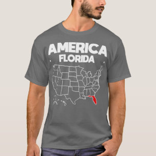 USA gift Florida Staat T-Shirt