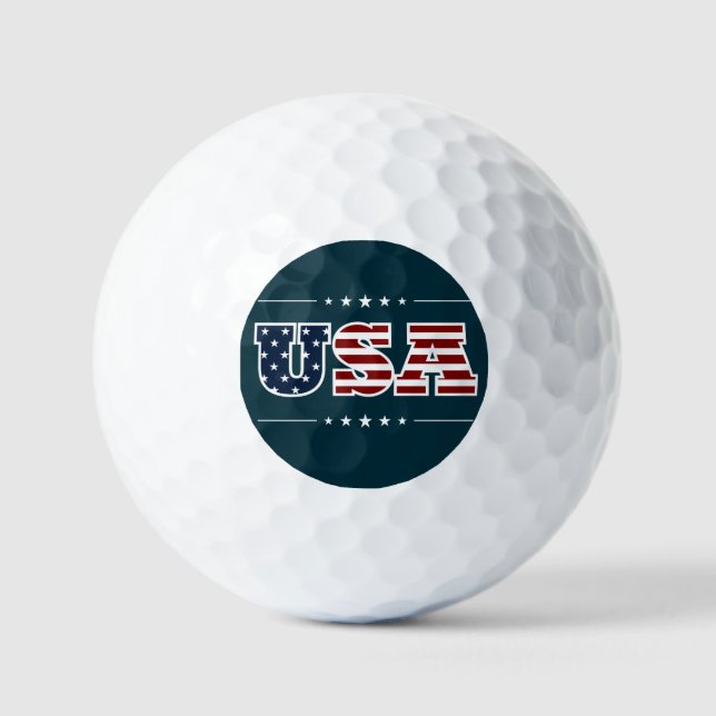 USA Golf Ball (Vorderseite)