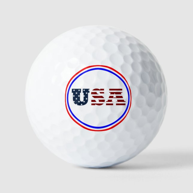 USA Golf Ball (Vorderseite)