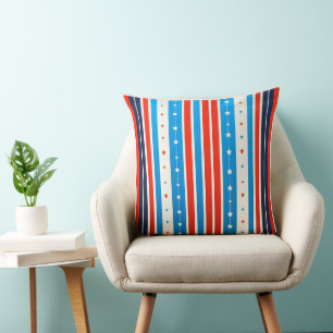 USA Grand Old Stripes Wurfkissen Kissen
