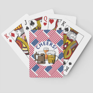 USA Great American Beer Paper Spielkarten