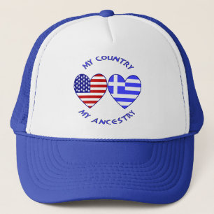 USA / Griechische Herkunft Truckerkappe