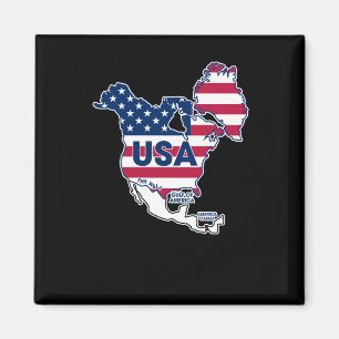 USA = Grönland + Kanada + Golf + Kanal Magnet
