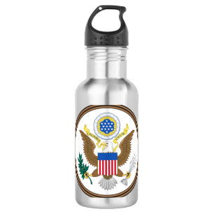 USA großes Siegel Edelstahlflasche
