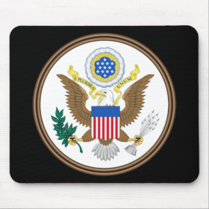 usa großes Siegel Mousepad