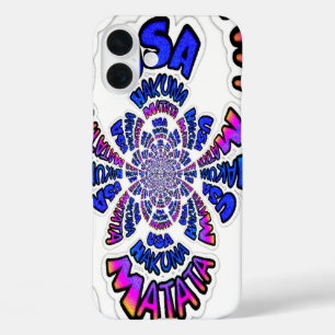 USA Hakuna Matata Blue Gifts.png iPhone 16 Plus Hülle