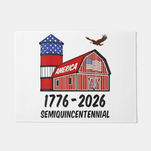 USA Halbjahrhundertealter 250 Jahre 1776-2026 Fußmatte