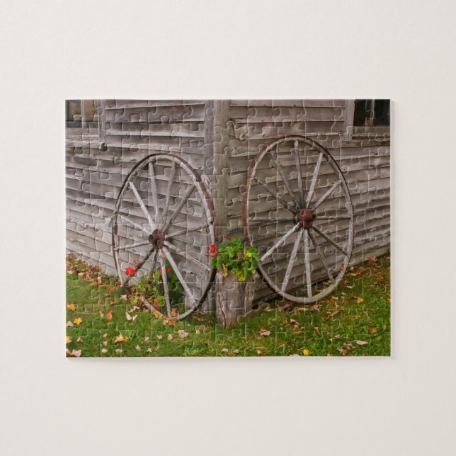 USA, hauptsächlich. Lastwagen-Räder Puzzle (Horizontal)