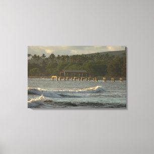 USA, Hawaii, Kauai, Südwestküste in der Nähe Leinwanddruck