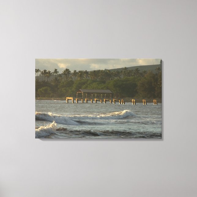 USA, Hawaii, Kauai, Südwestküste in der Nähe Leinwanddruck (Vorderseite)