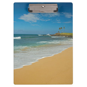 USA, Hawaii, Molokai-Insel, Three Mile Beach Klemmbrett