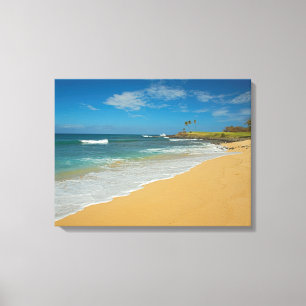 USA, Hawaii, Molokai-Insel, Three Mile Beach Leinwanddruck