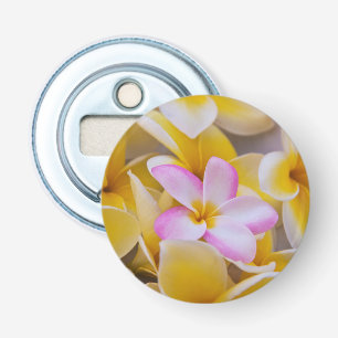 USA, Hawaii, Oahu, blühende Plumeria-Blumen 1 Flaschenöffner