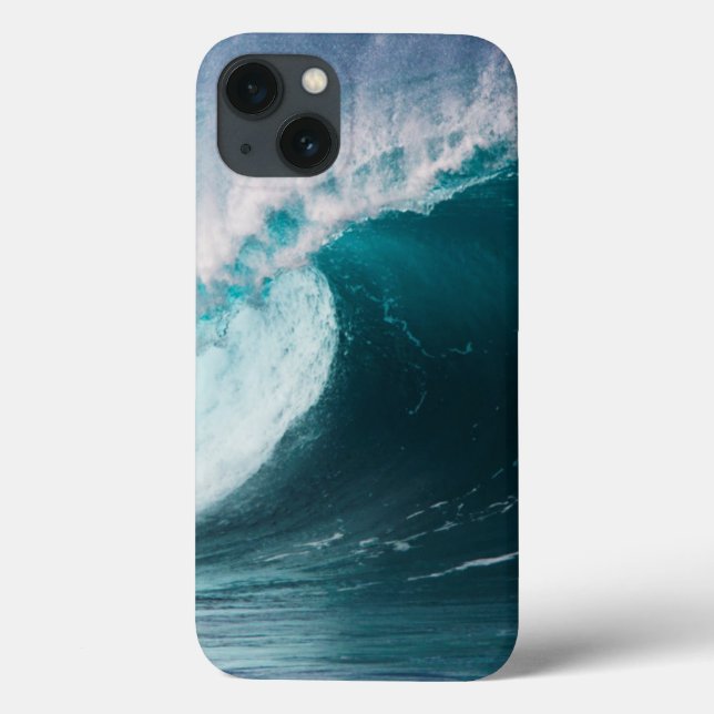USA, Hawaii, Oahu, Große Wellen Case-Mate iPhone Hülle (Rückseite)