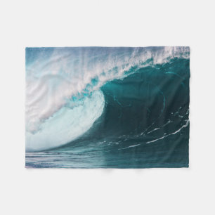 USA, Hawaii, Oahu, Große Wellen Fleecedecke