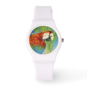 USA, Hawaii. Papagei Armbanduhr