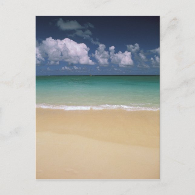 USA, Hawaii. Strand-Szene Postkarte (Vorderseite)