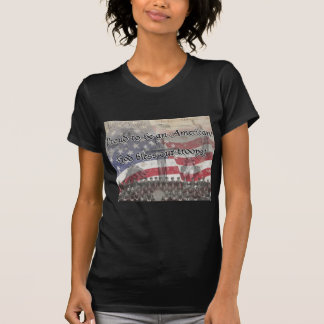 USA Heros God segne unsere Truppen mit Kreuz, Vint T-Shirt