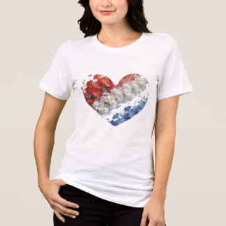 "USA Herz" Tri-Blend Shirt