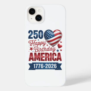 USA Herzen 1776 2026 4. Juli Case-Mate iPhone 14 Plus Hülle