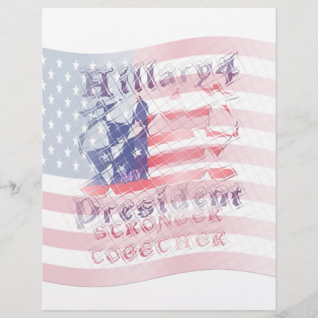 USA Hillary 4 President (Vorderseite)